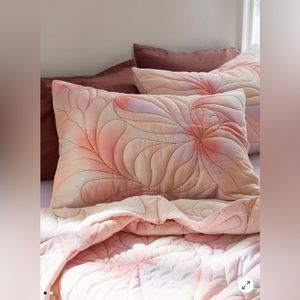 Urban Outfitters Trippy Quilted Sham Set of 2